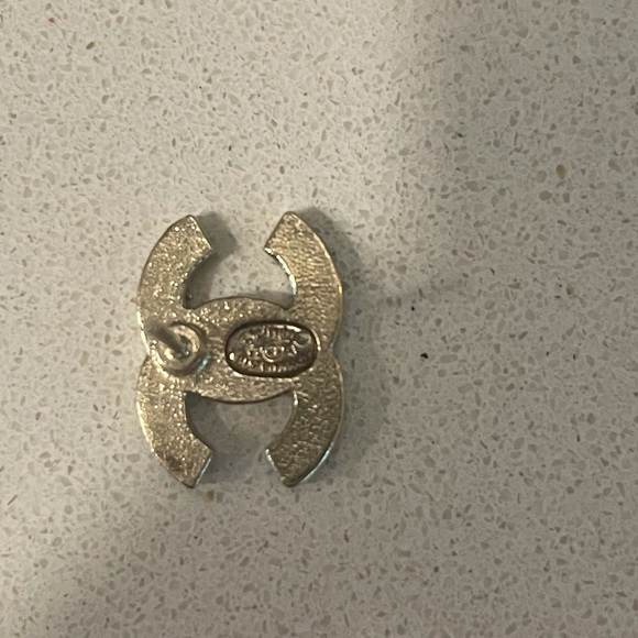 Authentic Chanel diamond earrings